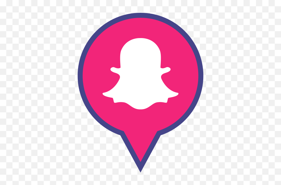 Media Logo Pin Social Snapchat Icon - Grey Snapchat Icon Aesthetic Emoji,Snapchat Icon Png