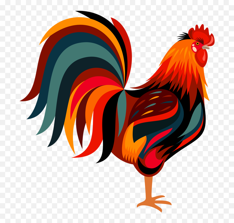 Farm Animals - Rooster Clipart Emoji,Farm Animals Clipart