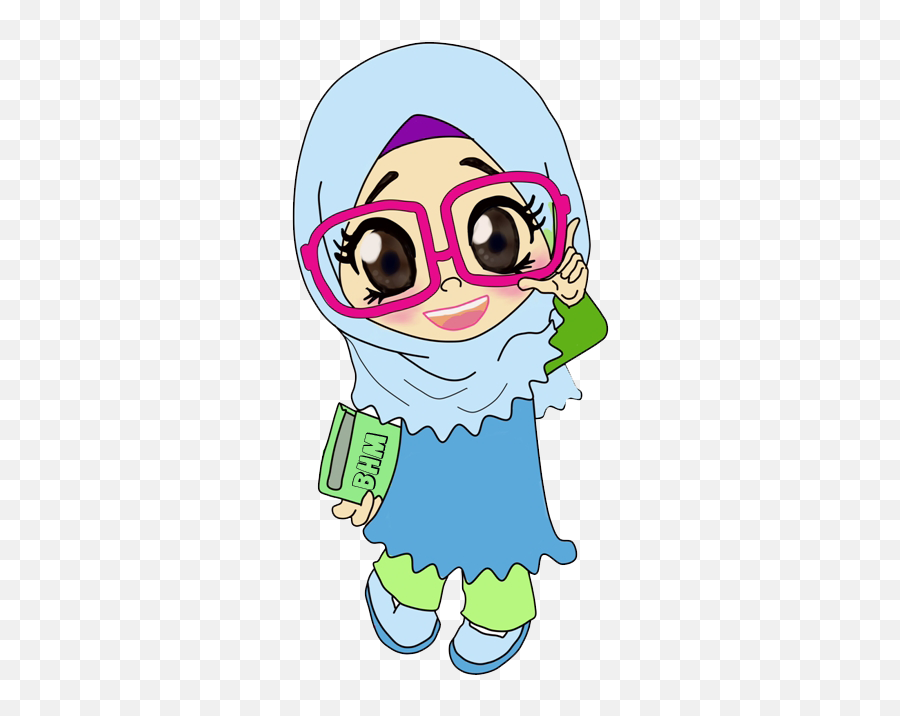 Download Muslim Girls Muslim Women Doodle Kids Hijab Emoji,Hijab Clipart