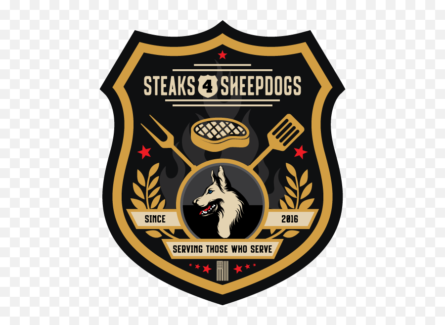 Steaks Sheepdogs Serving Those Who Serve America Emoji,Sheepdog Logo