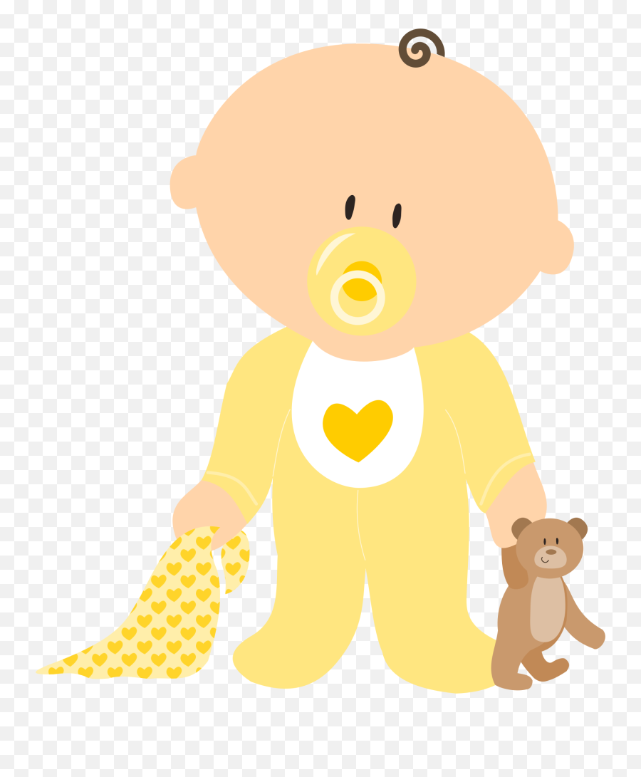 Baby Boy Girl Neutral Child Cute Kid Infant Disney - Clipart Bébé Emoji,Baby Clipart