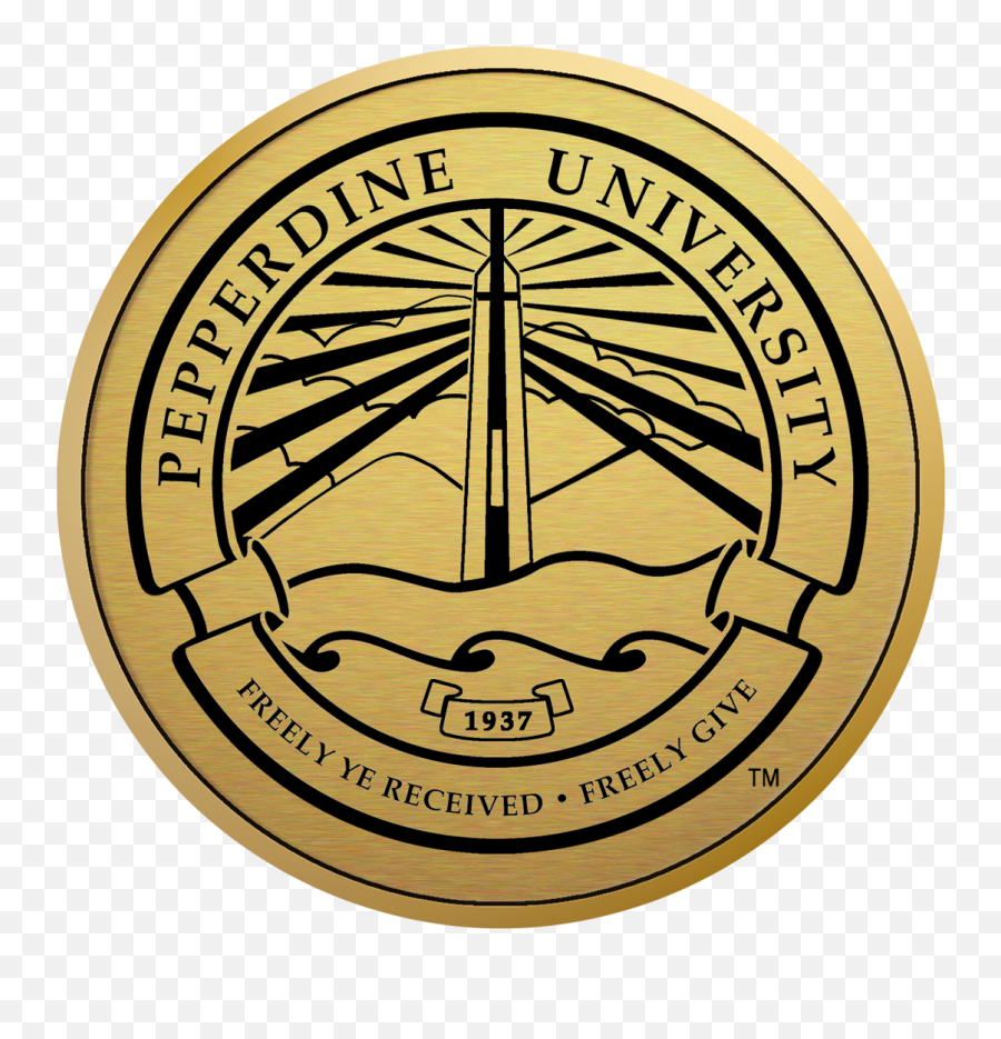 Pepperdine University Gold Engraved Medallion Diploma Frame Emoji,Pepperdine University Logo