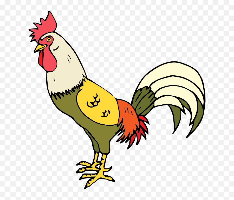 Rooster Chicken Free Content Clip Art - Halloween Cartoon Clip Art Emoji,Chicken Clipart