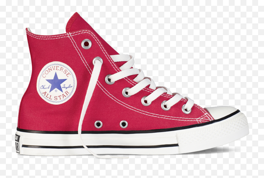 Converse Shoes Png - Red Converse Shoe Black Background Emoji,Shoes Png