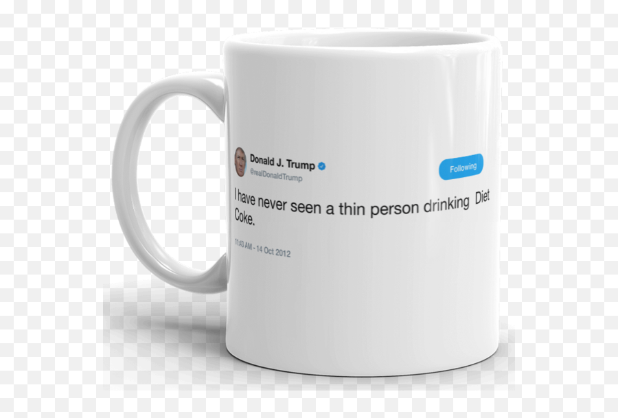 Trump - Diet Coke Tweet Mugs Emoji,Diet Coke Logo