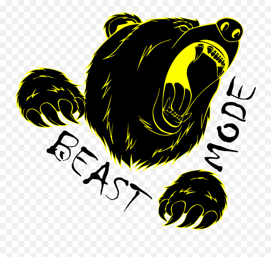 Beast Mode Logo - Beast Mode Beast Logo Png Emoji,Beast Logo
