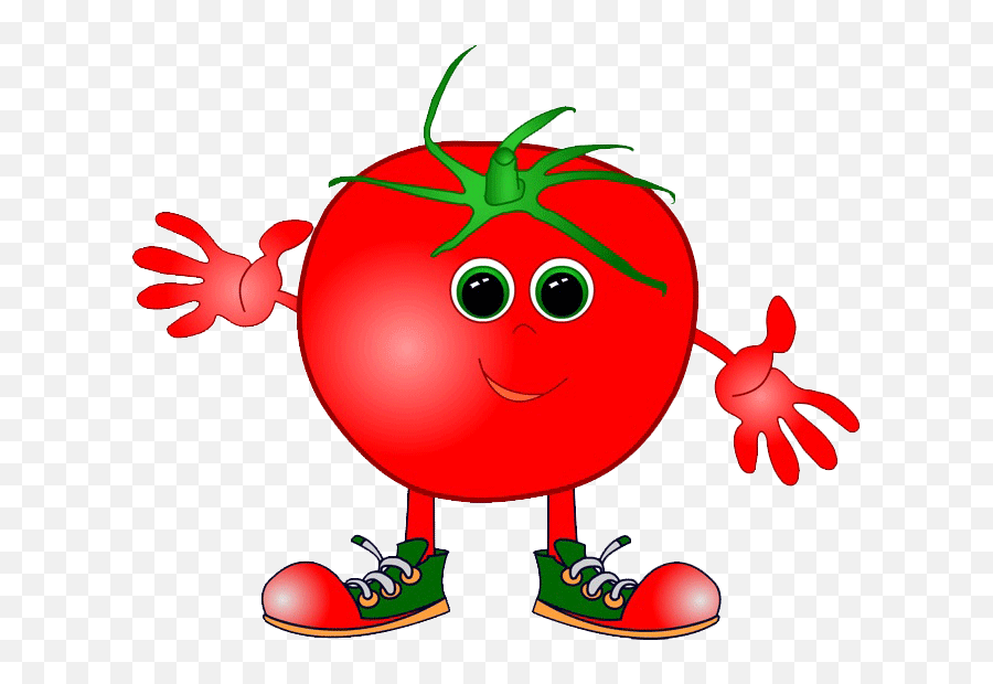 Tomato - Healthy Food Animation Emoji,Craft Clipart