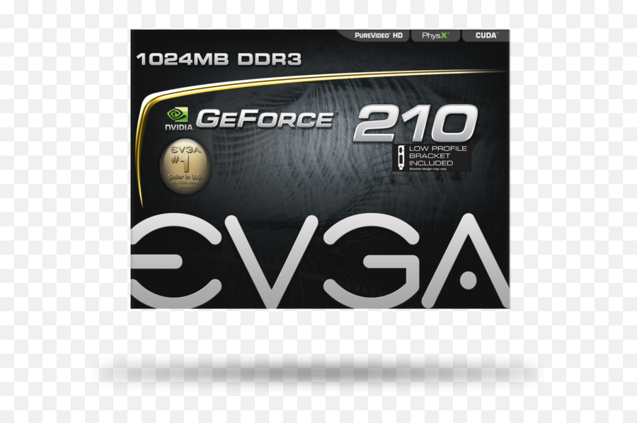 Evga Nvidia Geforce 210 Graphics Card 1gb Ddr3 Sdram Pci - E X16 01gp31313kr Nvidia Geforce Emoji,Nvidia Geforce Logo