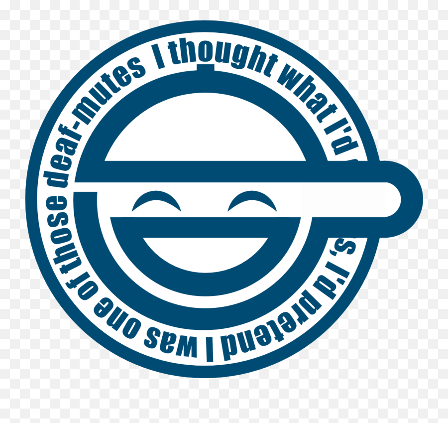 Download Hd Laughing Man - Laughing Man Logo Vector Ghost In The Shell Laughing Man Logo Transparent Emoji,Laughing Png