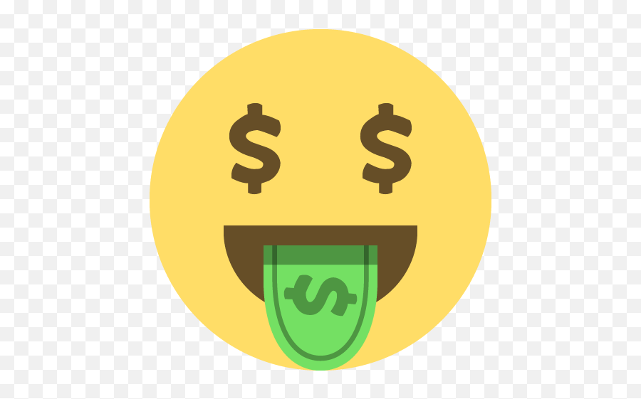 Money Dollar Sign States Emoji - Transparent Background Emoji Dollar,Money Emoji Png