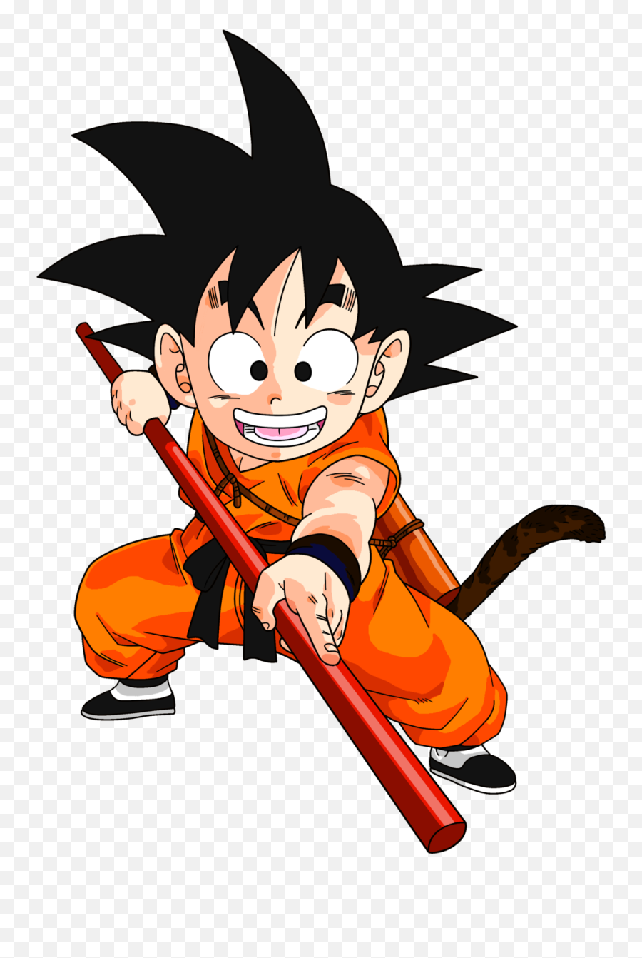 Download Clipart Resolution - Kid Goku Png Emoji,Kid Goku Png