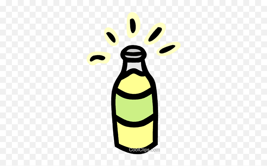 Bottle Of Pop Royalty Free Vector Clip - Normas De Convivencia En El Aula De Computacion Emoji,Pop Clipart