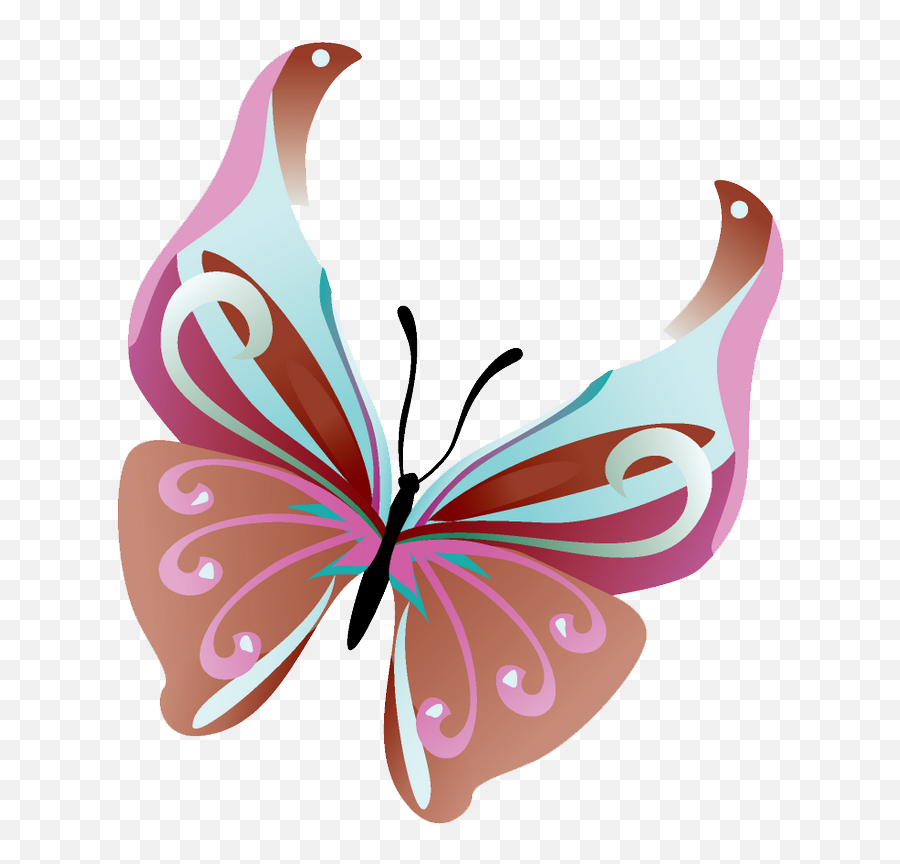 Download Butterflies Vector Transparent Hq Png Image - Butterfly Vector Emoji,Butterfly Transparent