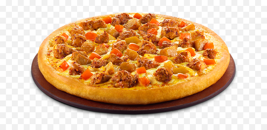 Download Hd Singapore Pizza Hut Menu - Pizza Hut Curry Chicken Pizza Emoji,Pizza Hut Png
