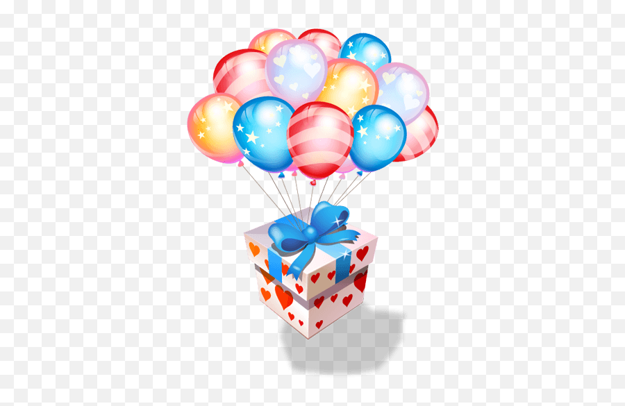 Birthday Cake Caricature Balloon Clip Art - Happy Birthday Happy Birthday Balloons Emoji,Happy Birthday Balloons Clipart