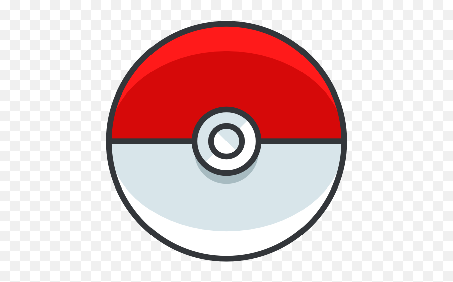 Pokeballpokemon Gogame Icon Png Transparent Background - Pokeball Icon Png Emoji,Pokemon Go Logo Png
