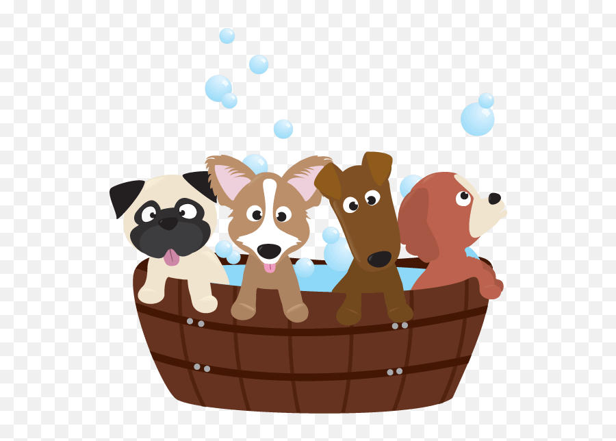 Dog In Bathtub Png U0026 Free Dog In Bathtubpng Transparent - Dog Grooming Emoji,Bath Tub Clipart