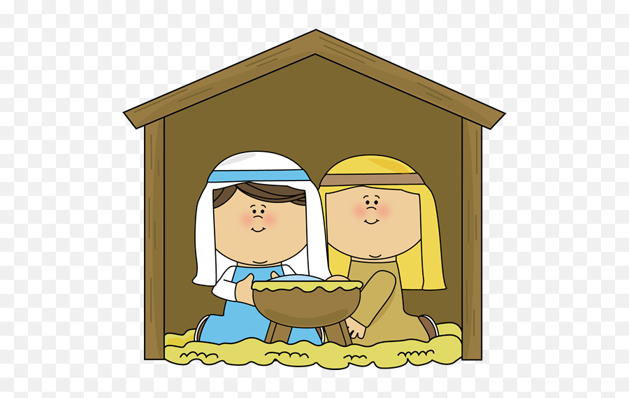 Mary And Joseph Clip Art - Mary And Joseph Image Nativity Clip Art Mary And Joseph Emoji,Jesus Clipart