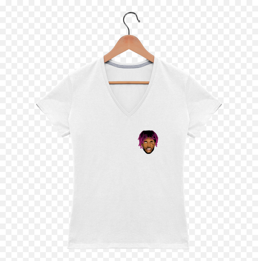 Lil Uzi Png - Camiseta Mujer Cuello En V Lil Uzi Vert Por Emoji,Lil Uzi Vert Png