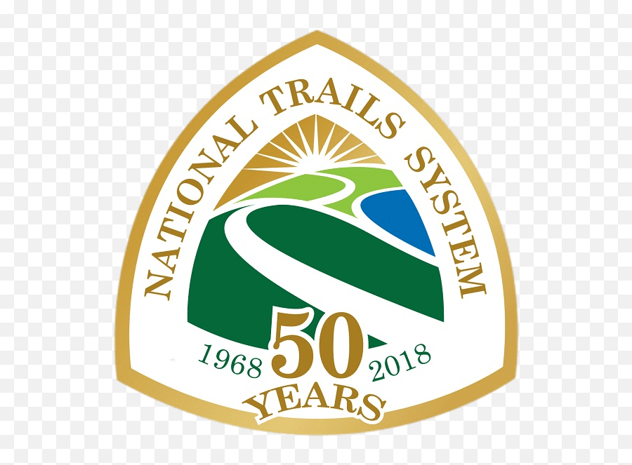 National Trails System 50 Years Logo Transparent Png - Stickpng Emoji,Logo 50