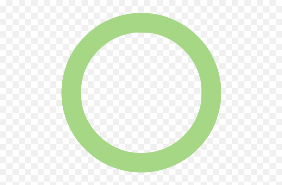 Guacamole Green Circle Outline Icon - Free Guacamole Green Emoji,White Circle Outline Transparent