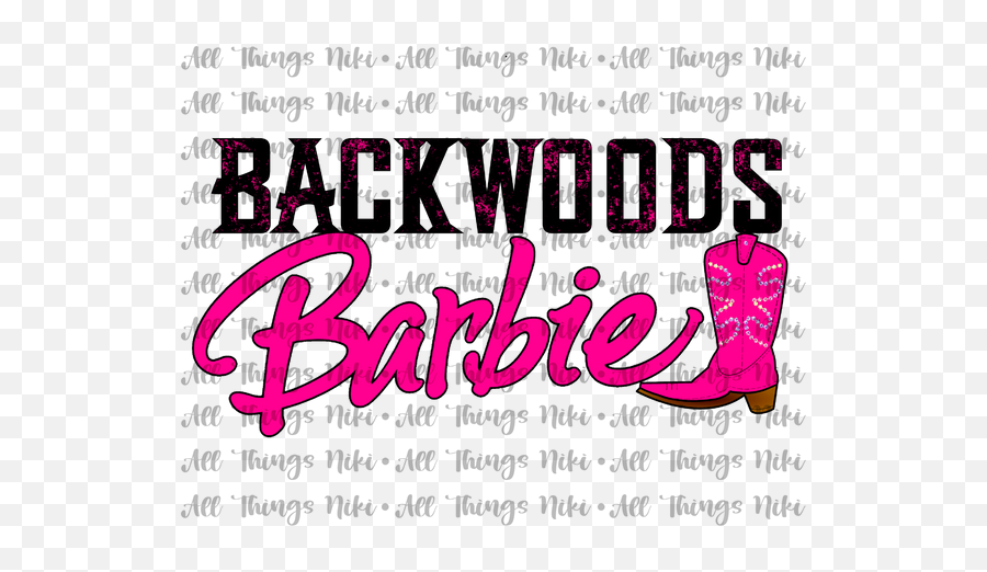 Backwoods Barbie Emoji,Backwood Logo