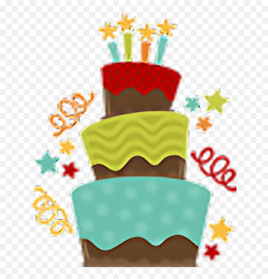 Cake Birthday Happybirthday Freebie Png - Birthday Clipart Emoji,Happy Birthday Cake Clipart