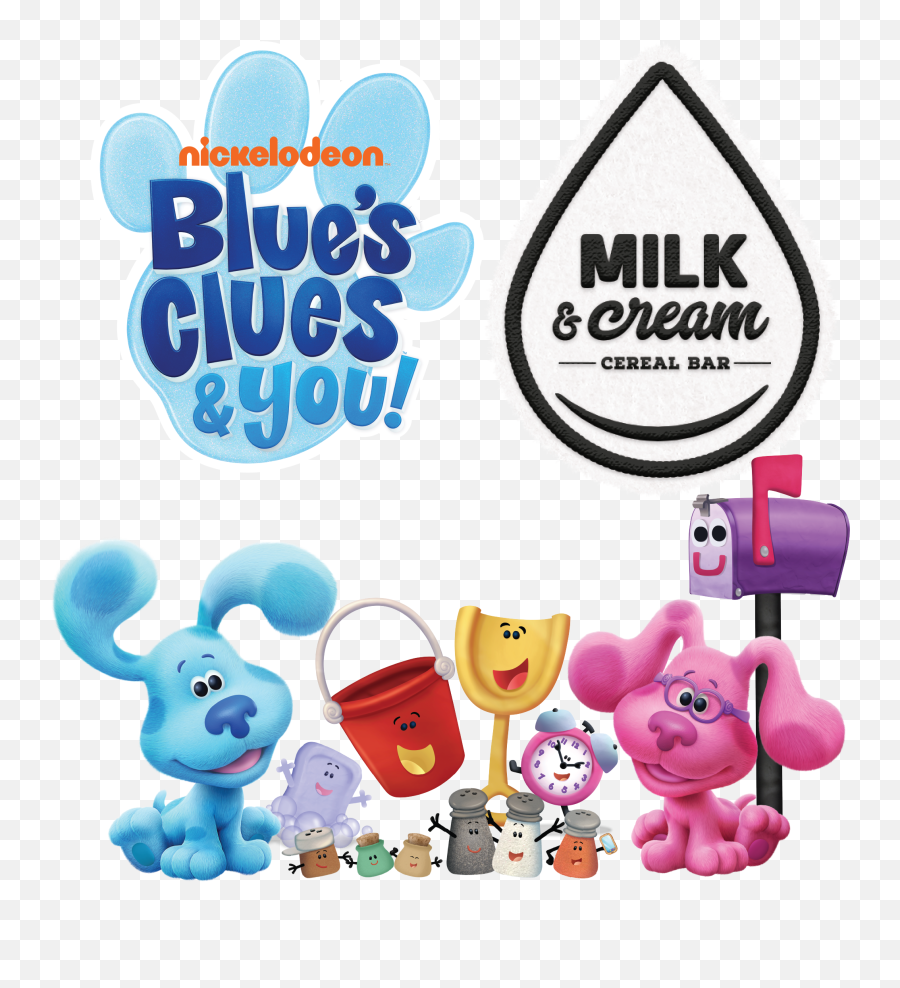 Milk And Cream Cereal Bar Emoji,Blues Clues Png