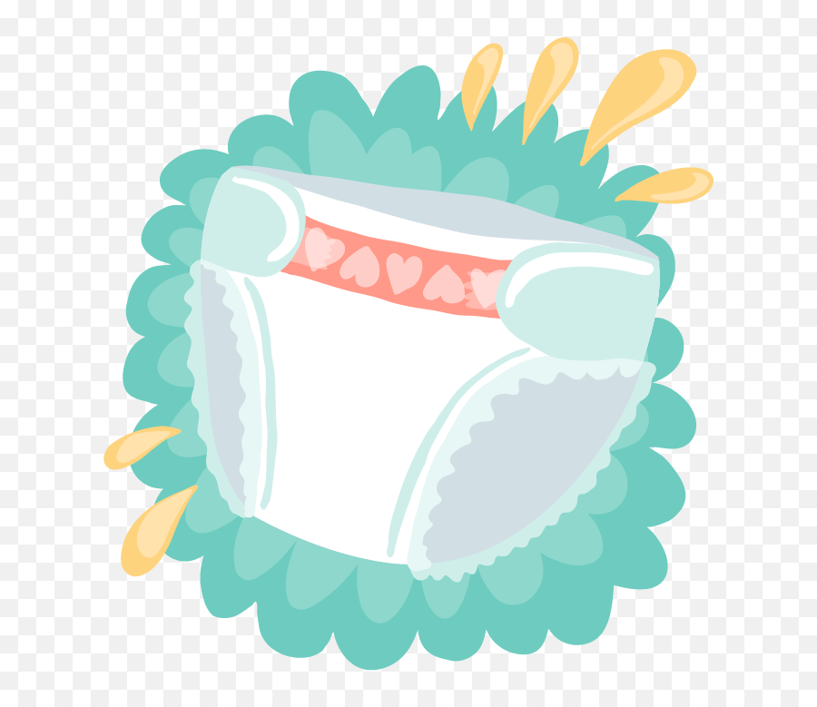 Baby Diaper Png Clipart - Illustration Emoji,Diaper Clipart