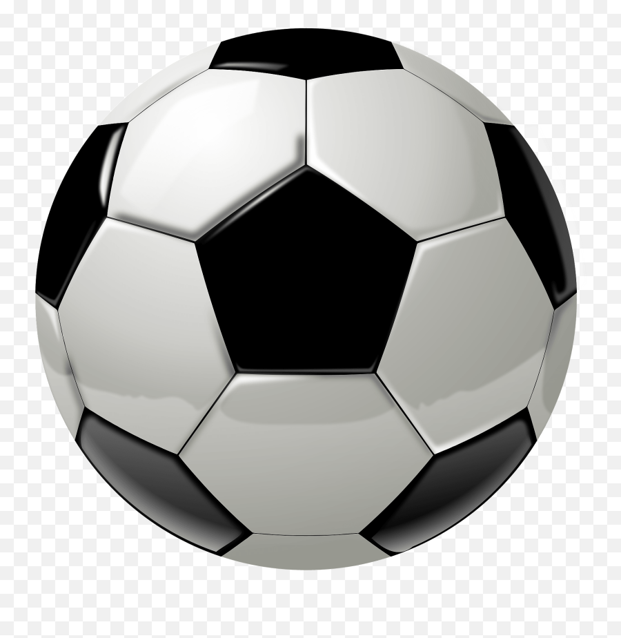 Realistic Soccer Ball Clipart - Balon De Futbol Hd Emoji,Soccer Ball Clipart