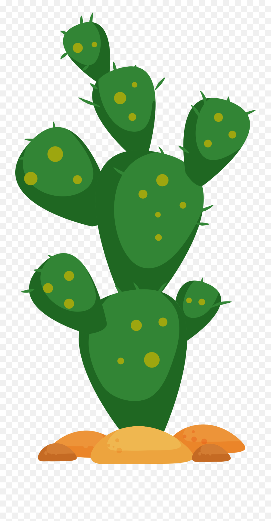 Cute Cactus Png - Transparent Cactus Clip Art Emoji,Cactus Clipart