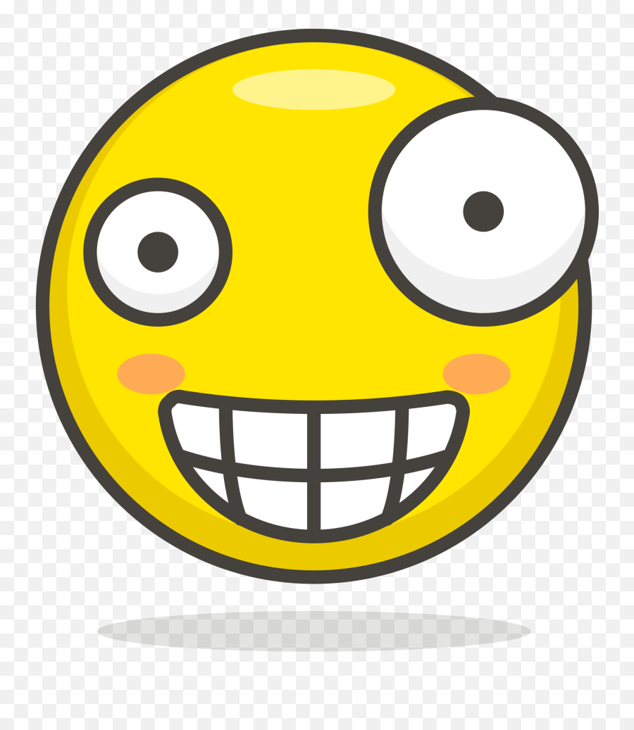 Open - Crazy Face Emoji Clipart Full Size Clipart 453236 Png Crazy Face,Emoji Clipart