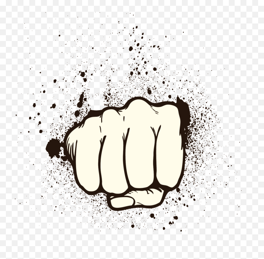 Powerful Fist Png Element - Fist Vector Full Size Png Fist Vector Emoji,Fist Png