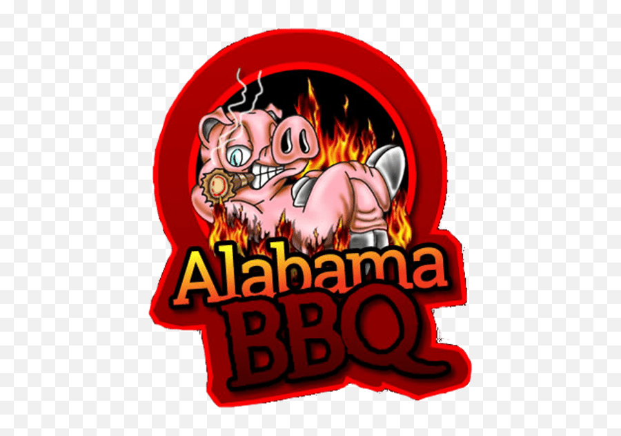 Cookout Clipart Southern Bbq Cookout Southern Bbq - Pig Roast Bbq Logo Emoji,Cookout Clipart