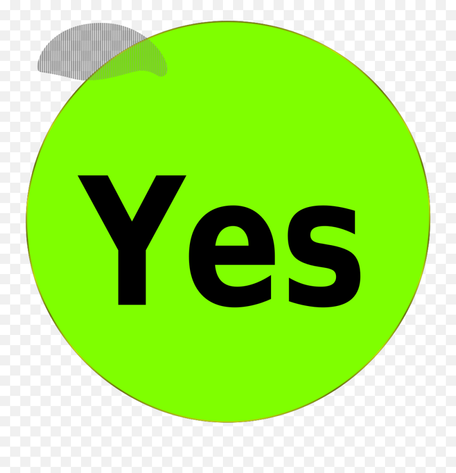 Yes Button Svg Vector Yes Button Clip - Dot Emoji,Yes Clipart