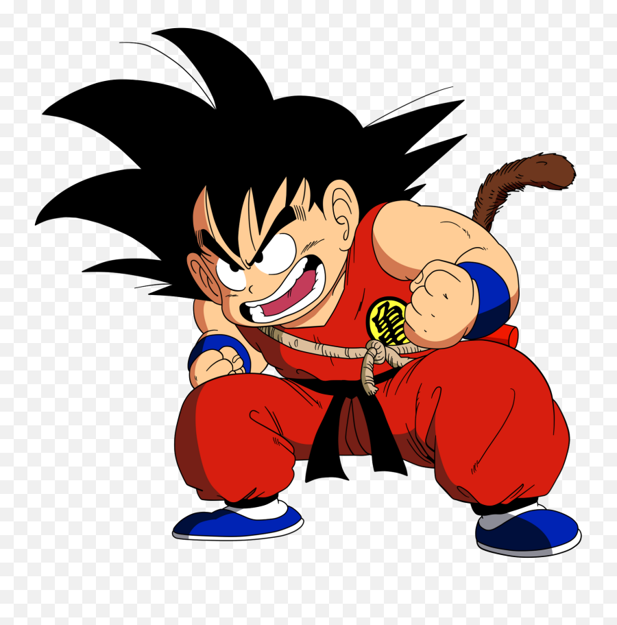 Dragon Ball Kid Goku 3 - Kid Goku Png Emoji,Kid Goku Png