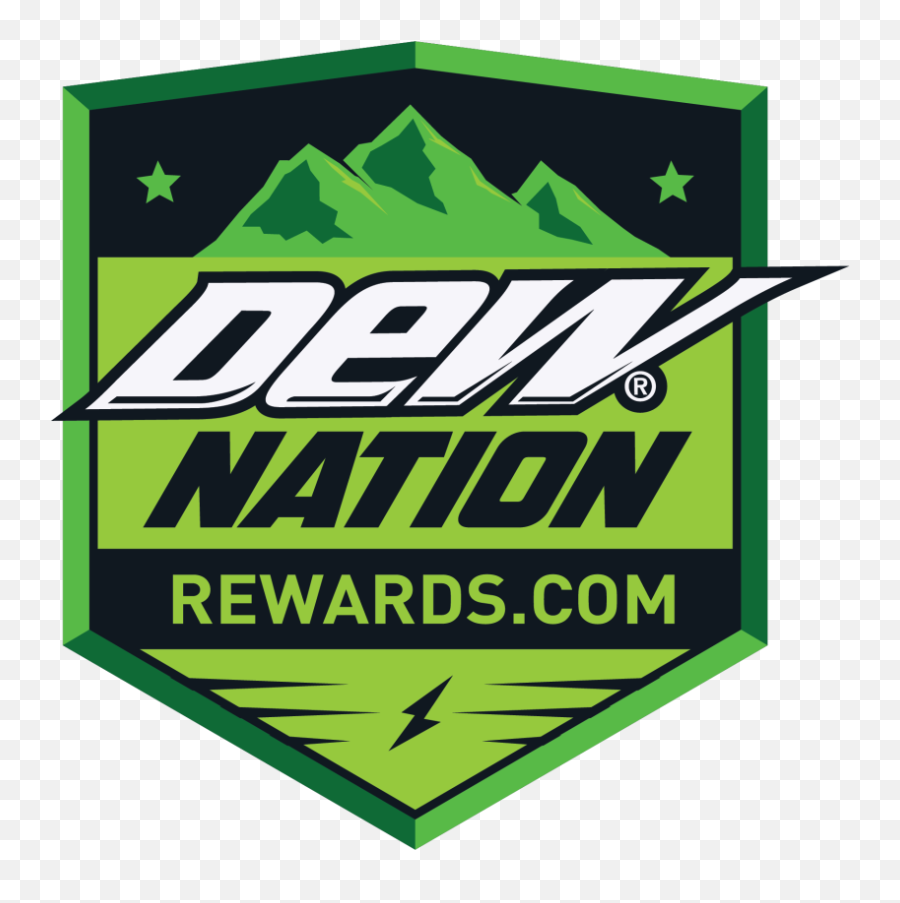 Dew Nation Rewards Logo - Dew Nation Logo Emoji,Mountain Dew Logo