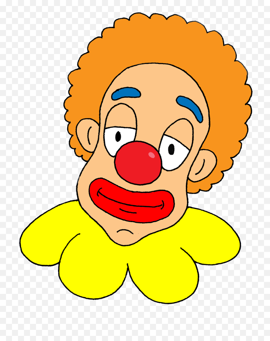 Download Cartoon Clown Face Clipart Best - Cartoon Full Transparent Cartoon Clown Face Emoji,Clown Face Png