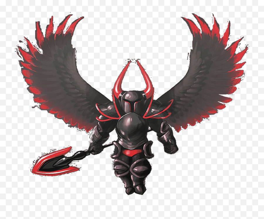 Download 1 - Shovel Knight Black Knight Wings Full Size Emoji,Shovel Knight Transparent