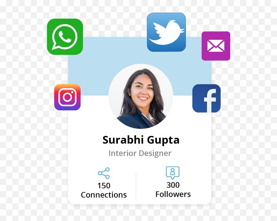 Digital Business Card Create Your Business Card For Free Emoji,Instagram Logo For Business Card