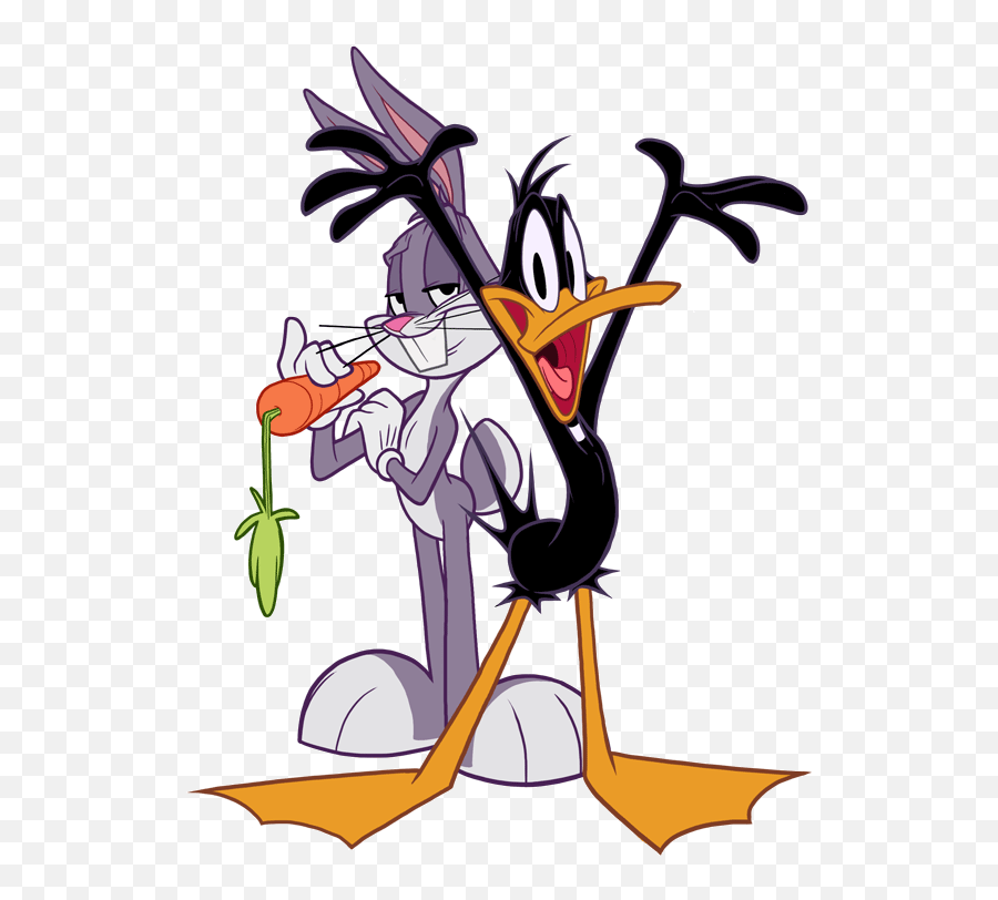 Cartoon Network - Bugs Bunny And Daffy Emoji,Looney Tunes Clipart