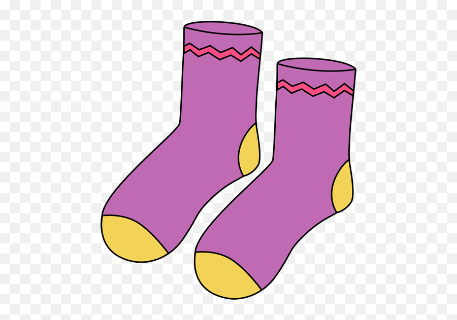 Sock Clip Art - Pair Of Socks Clipart Emoji,Socks Clipart