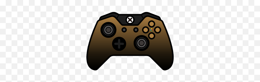 Dusk Gamer Gold Xbox One Icon - Xbox One Controllers Emoji,Game Controller Icon Transparent