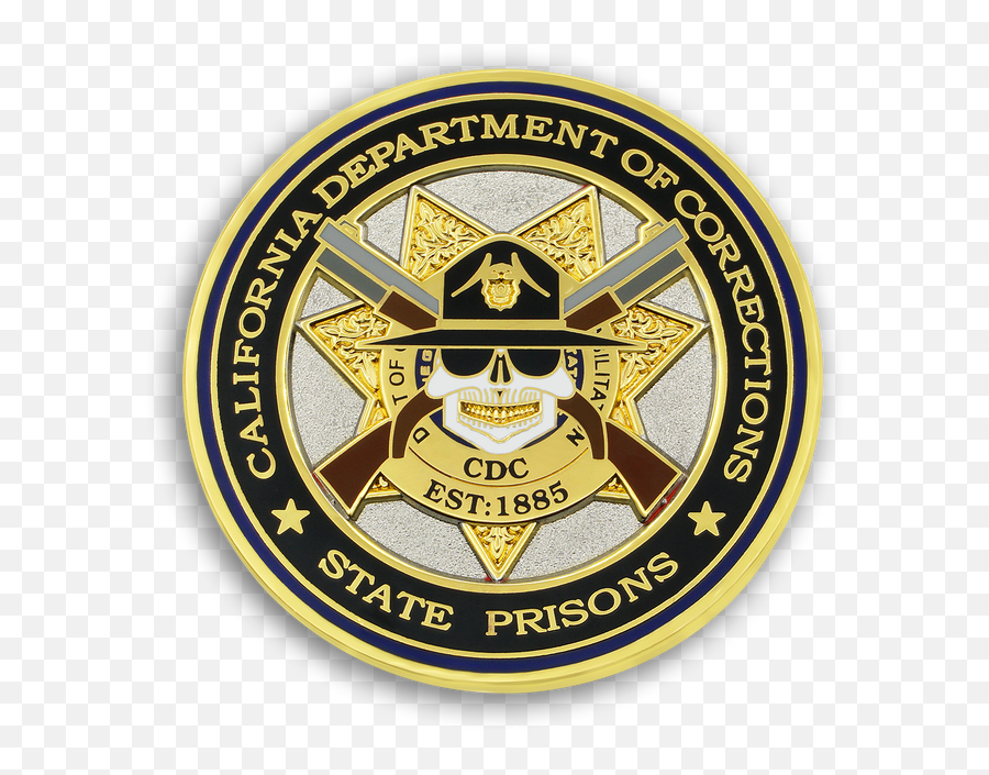 3rd In Cdc Old School Challenge Coin Series Cdc Meets Cdcr Emoji,Cdc Logo Png