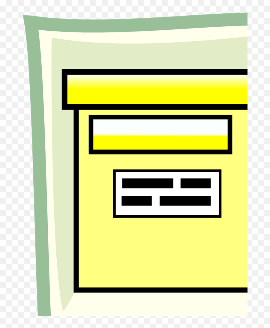 Mail Box Svg Vector Mail Box Clip Art - Svg Clipart Emoji,Mail Box Clipart