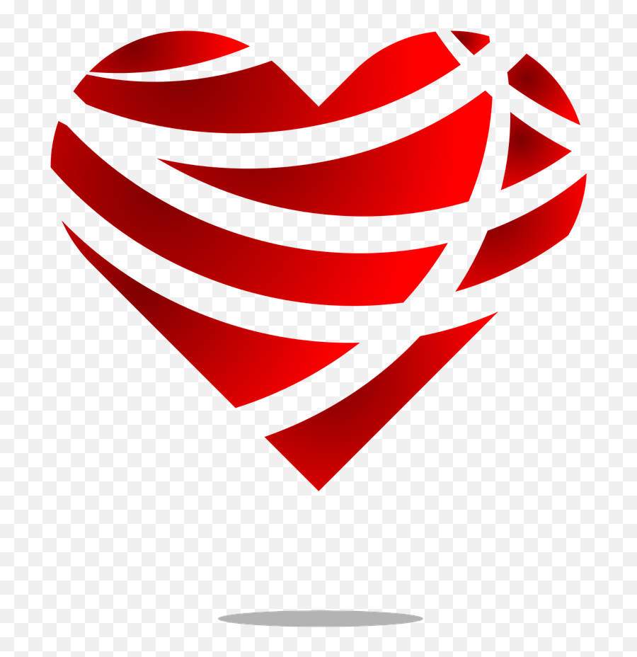 Heart Logo Red - Vertical Emoji,Heart Logo
