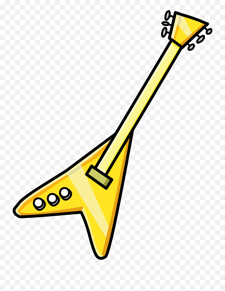 Club Penguin Guitar Clipart - Full Size Clipart 4857913 Club Penguin Guitar Emoji,Teepee Clipart