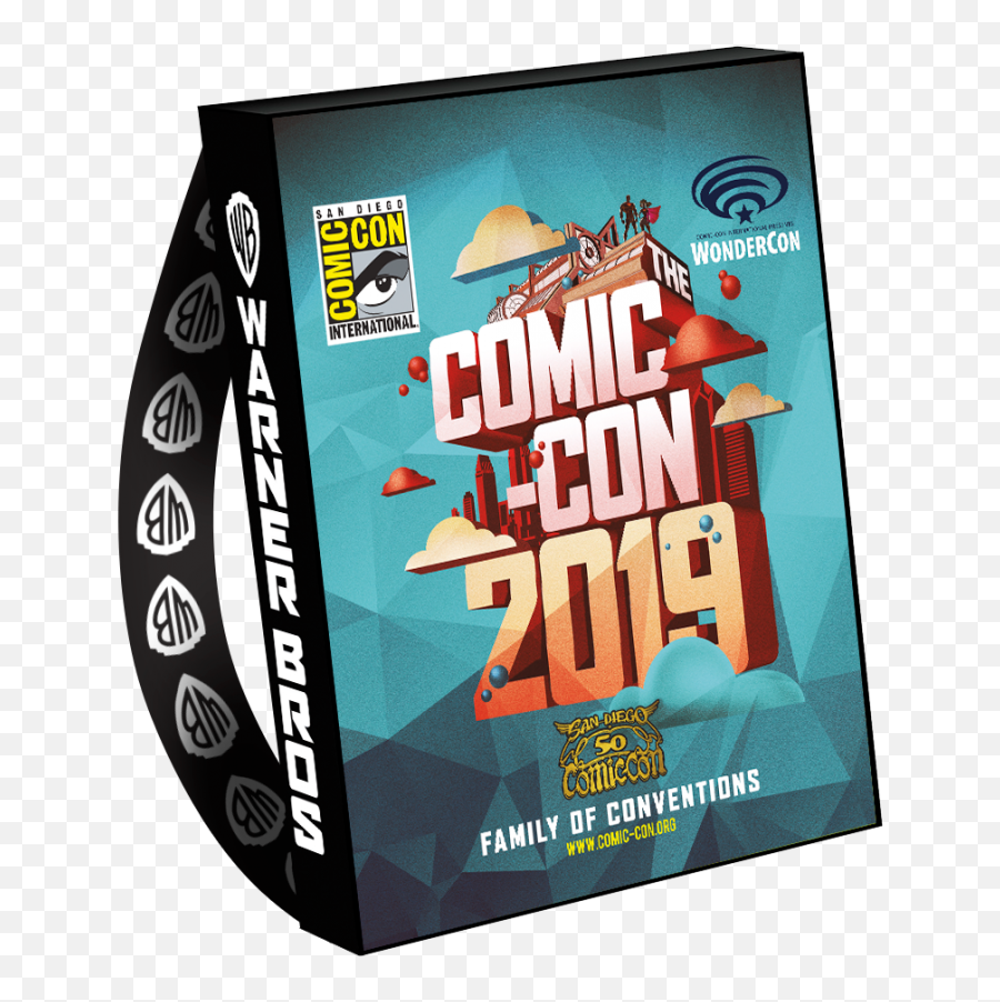 Comic - Con 2019 Warner Bros Reveals Bags For Watchmen Language Emoji,Warner Bros Logo