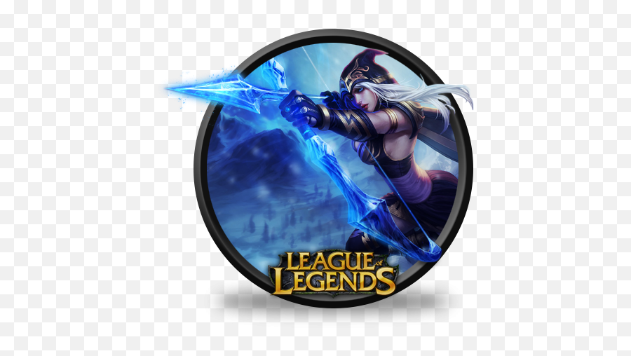 Legends Ashe Icon Png Clipart - League Of Legends Icon Png Emoji,League Of Legends Png