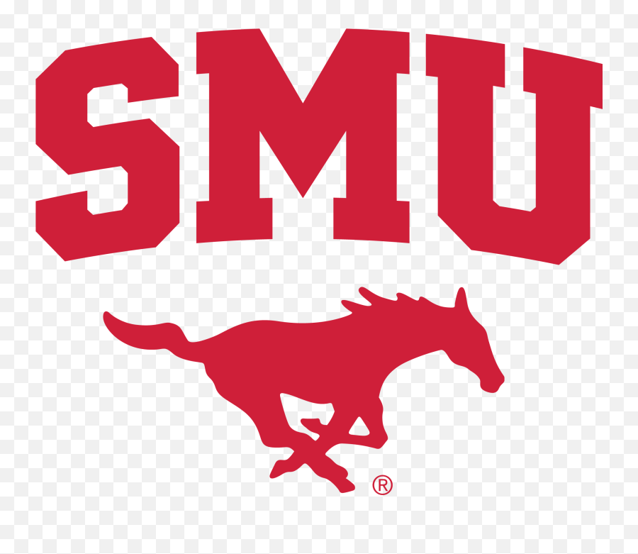 Athletics And Spirit Logos - Smu Mustang Smu Emoji,W Logo